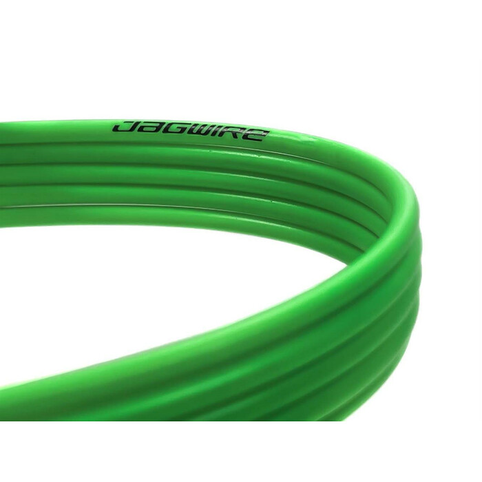 10 Meter Fahrrad JAGWIRE CEX Aussenhlle Brems Bowden Zug 5 mm grn green cable