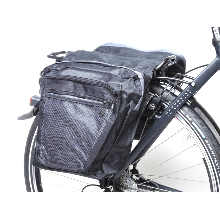 Gepcktrger Fahrrad Pack Tasche doppelte Gepck Transport Bike Travel Bag