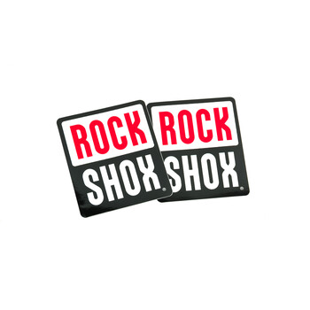 2 Stck orginal ROCK SHOX Aufkleber Fahrrad Gabel Rahmen...