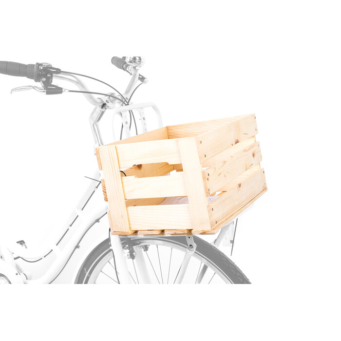 handgefertigte Holz Kiste Box fr Fahrrad Trger Gepcktrger Transport