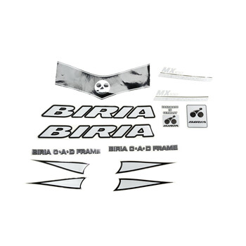 Fahrrad DEKOR Satz BIRIA MX100 Frame Rahmen Decal Sticker...