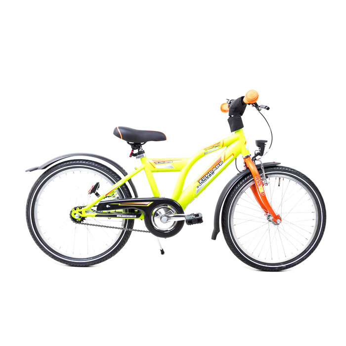 20 Zoll Fahrrad Zündapp Yellowline 1.0 Kinder Fahrrad  Single Speed grün orange