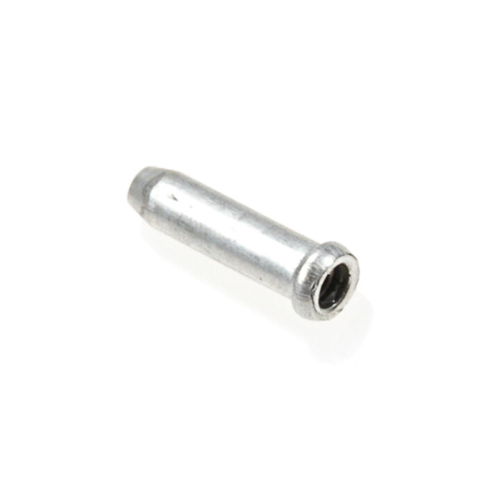 20 Endkappen Silber Alu Quetschhülsen f Schaltzug  ⌀ 1,2mm & Bremszug ⌀ 1,5mm