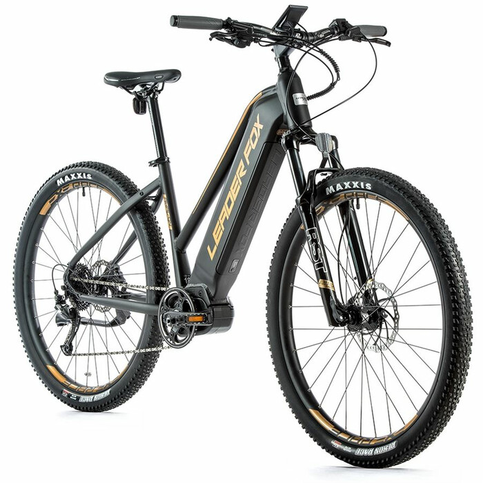 29 Zoll E-Bike MTB Leader Fox AWALON LADY 20Ah 720Wh Modell 2021 schwarz gold