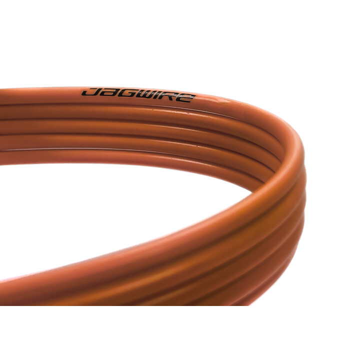 10 Meter Fahrrad JAGWIRE CEX Aussenhülle Brems Bowden Zug 5mm orange outer cable