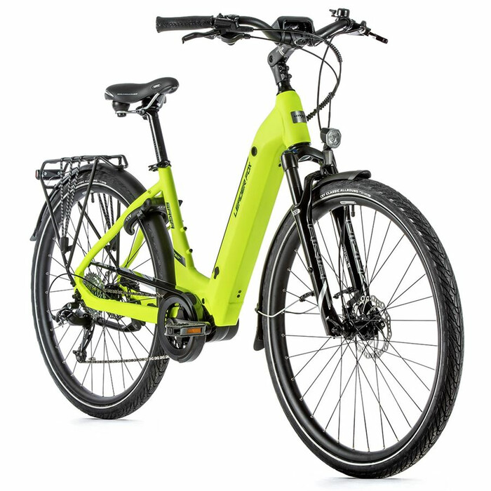 28 Zoll E-Bike Leaderfox SAGA Elektro Fahrrad Pedelec Samsung 504 WH 14Ah Bafang Neon-Gelb