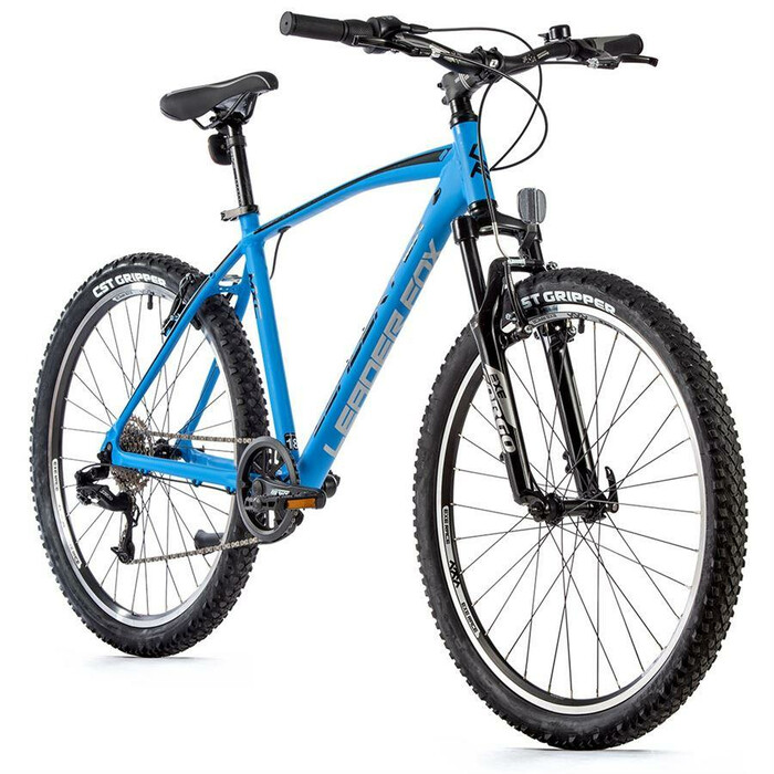 26 Zoll Mountainbike Fahrrad Leader Fox MXC Gent S-Ride 8 Gang Blau matt Rh 46cm