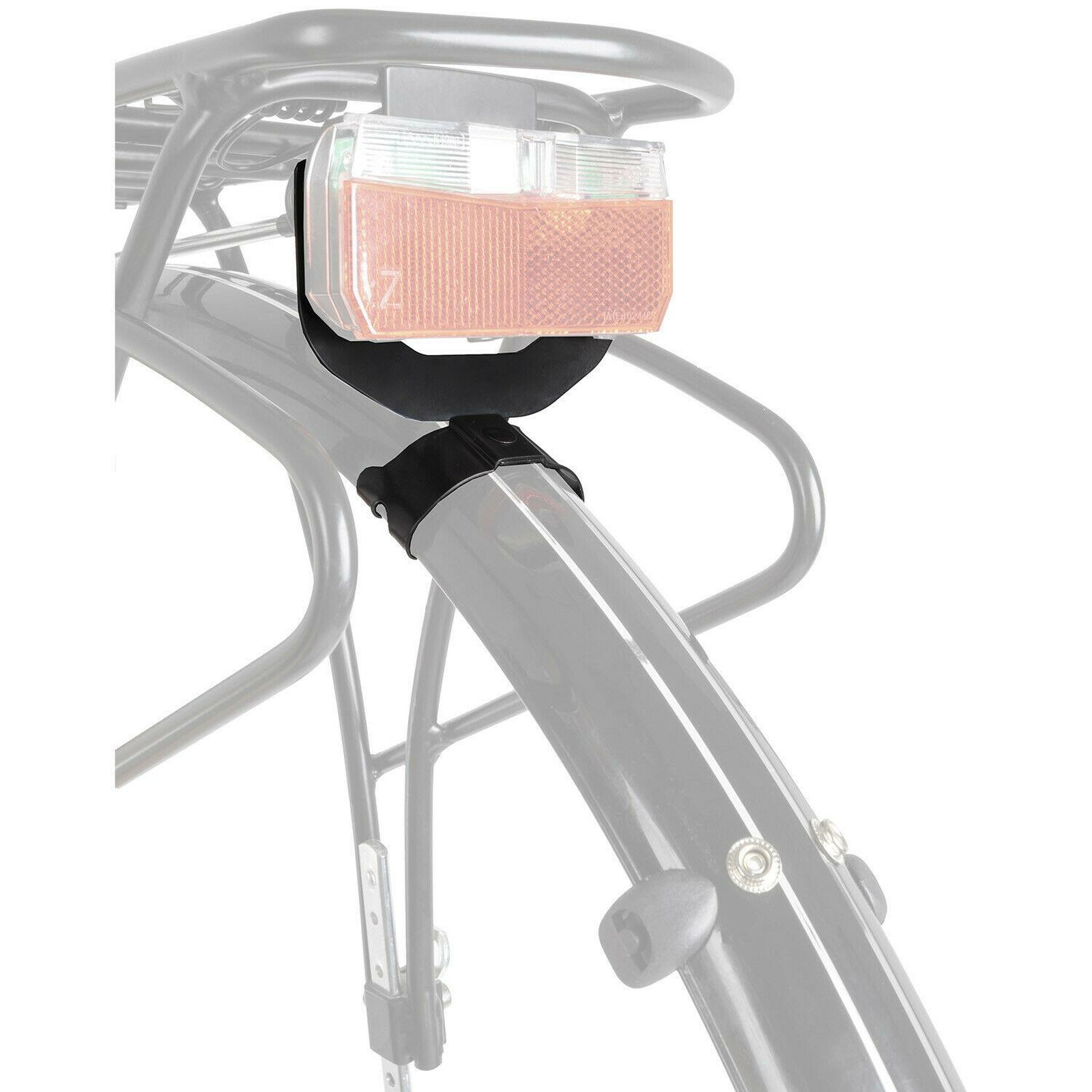 Fahrrad Halterung für Beleuchtung Licht Schutzblech hinten 80mm