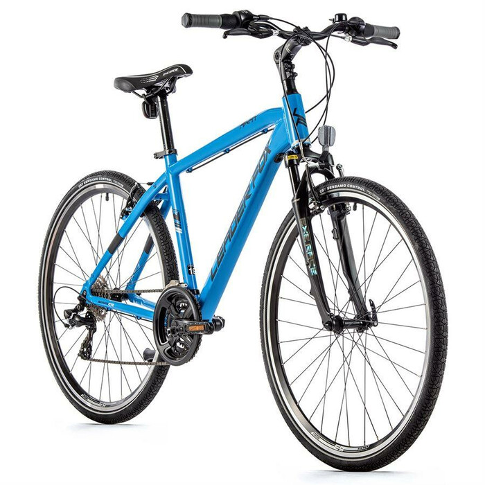 28 Zoll Alu Cross Trekking Bike Leader Fox Away Fahrrad 21 Gang Rh 44 cm Blau