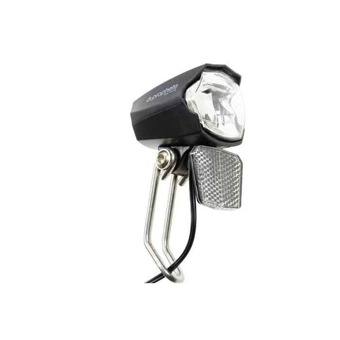 PROPHETE Scheinwerfer LED 30 LUX Frontlicht Lampe mit Schalter Nabendynamo/E Bike