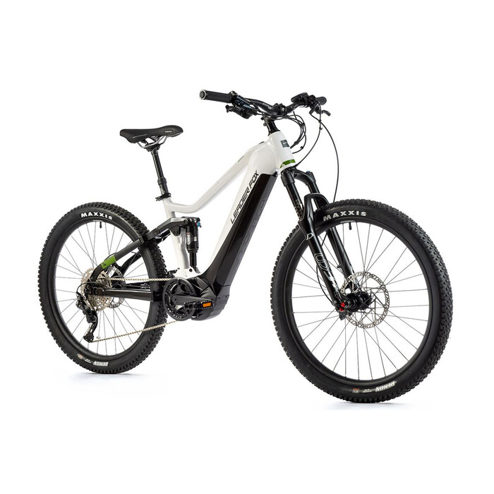 27.5 Zoll Leader Fox Arran E-Bike Fully 720Wh Elektro Fahrrad Rh 44cm  wei schwarz