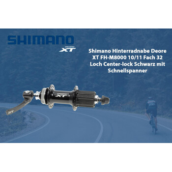Shimano Hinterradnabe Deore XT FH-M8000 10/11 Fach 32...