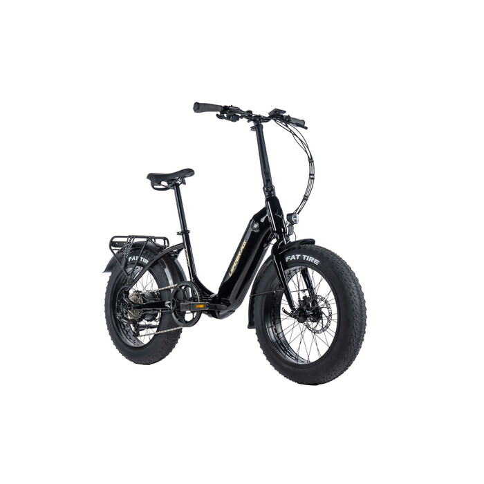 20 Zoll E Bike CODY FAT BIKE Leader Fox Elektro Fahrrad  576 Wh RH34 cm schwarz