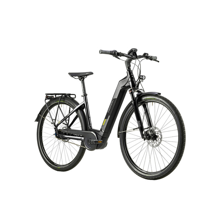 28 Zoll Trenoli TANARO E Bike Pedelec BOSCH 500Wh Elektro Fahrrad Shimano Rcktritt grau 45cm