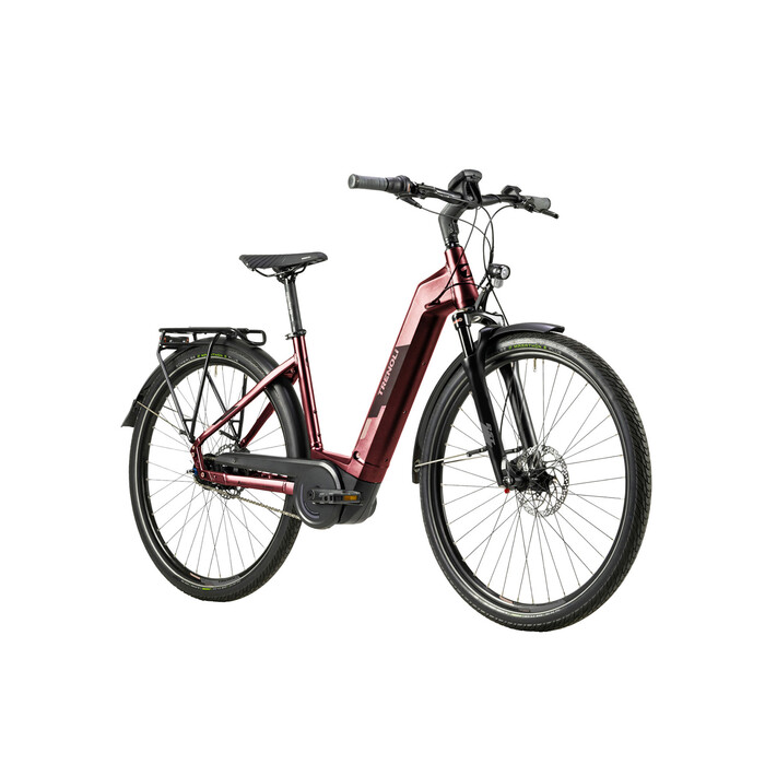 28 Zoll TANARO E Bike Pedelec BOSCH 500Wh Elektro Fahrrad Shimano Rcktritt rot 45cm