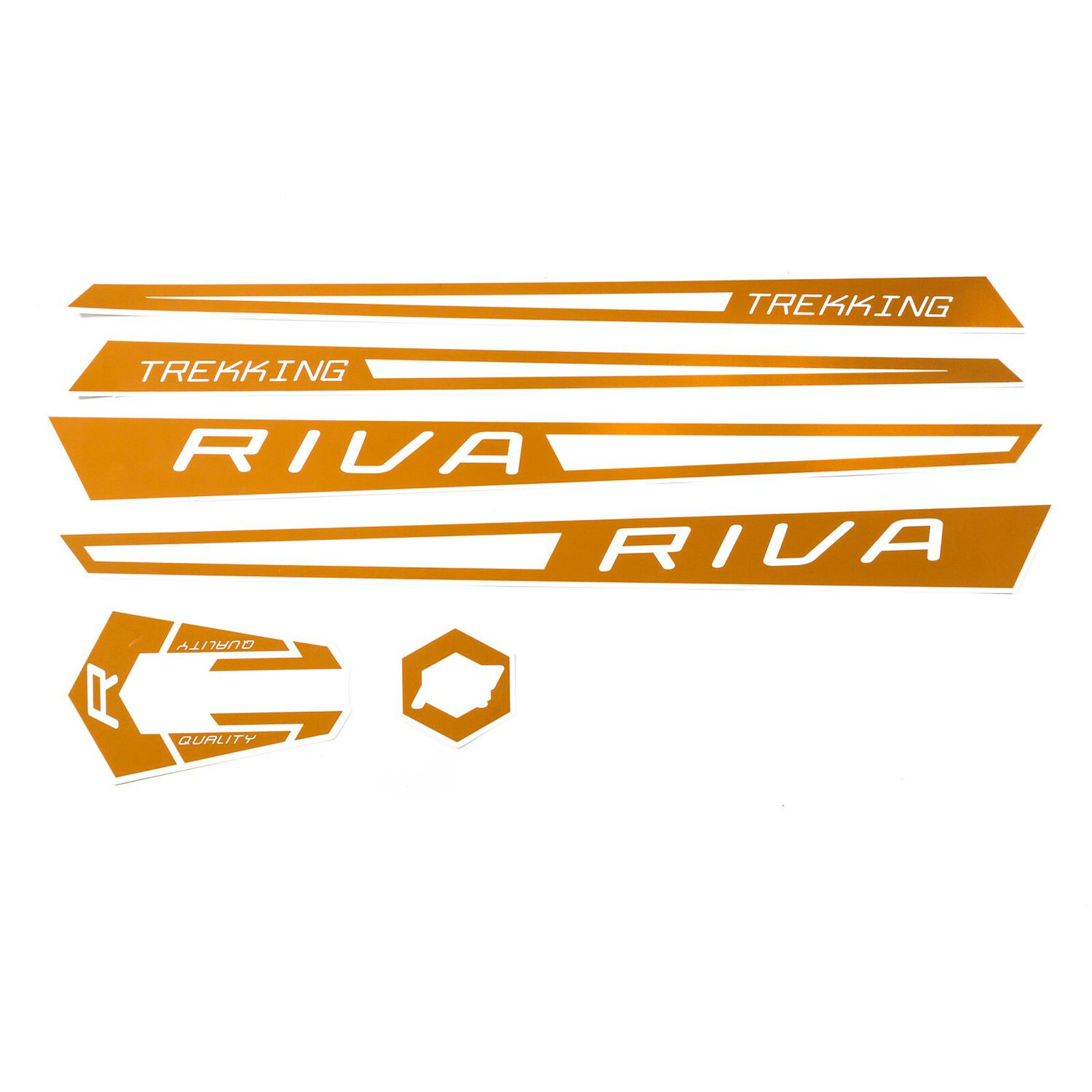 Fahrrad DEKOR Satz Aufkleber Rahmen frame Decal Sticker RIVA Label
