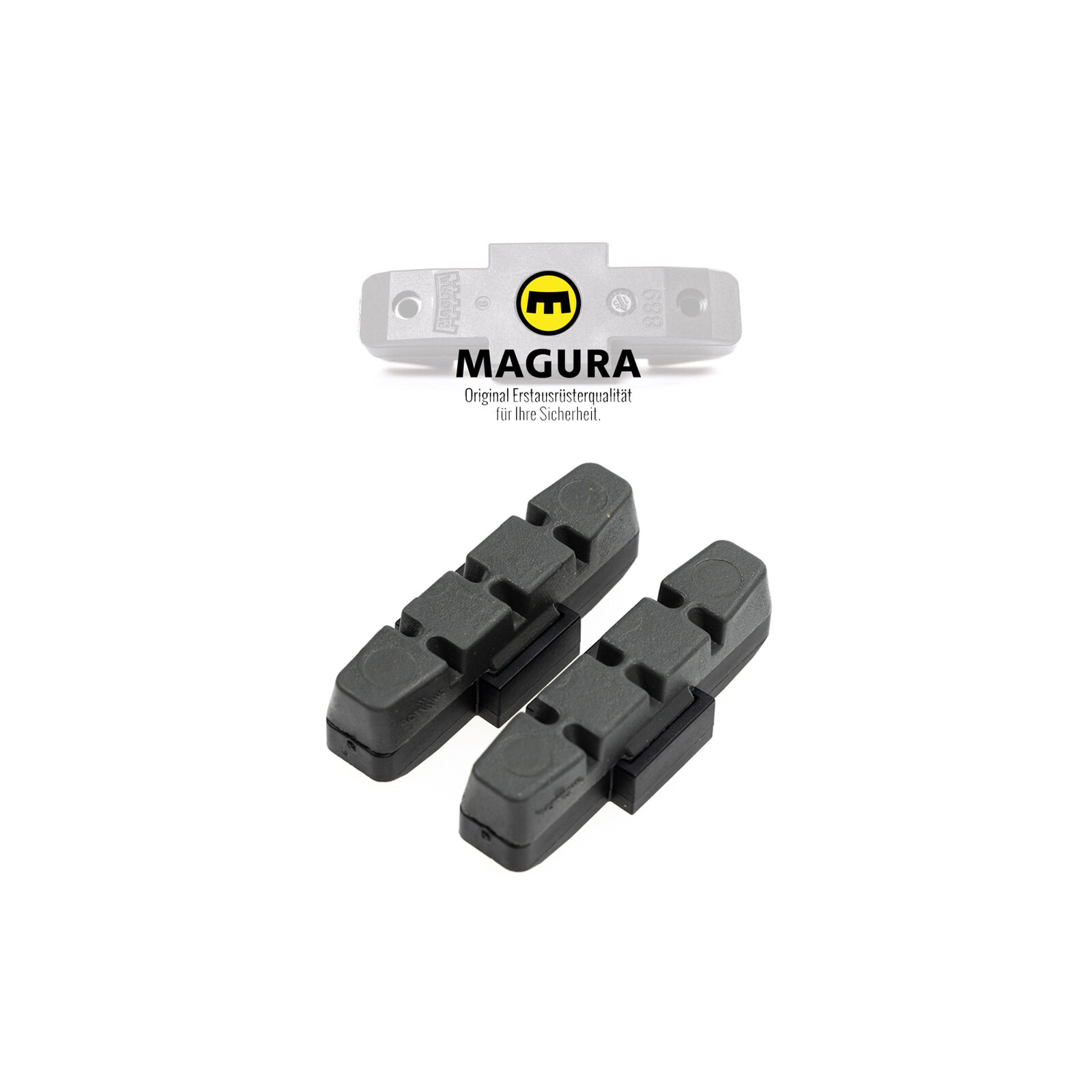 1 Paar MAGURA Original Brems Belag hydraulische Felgenbremse HS11