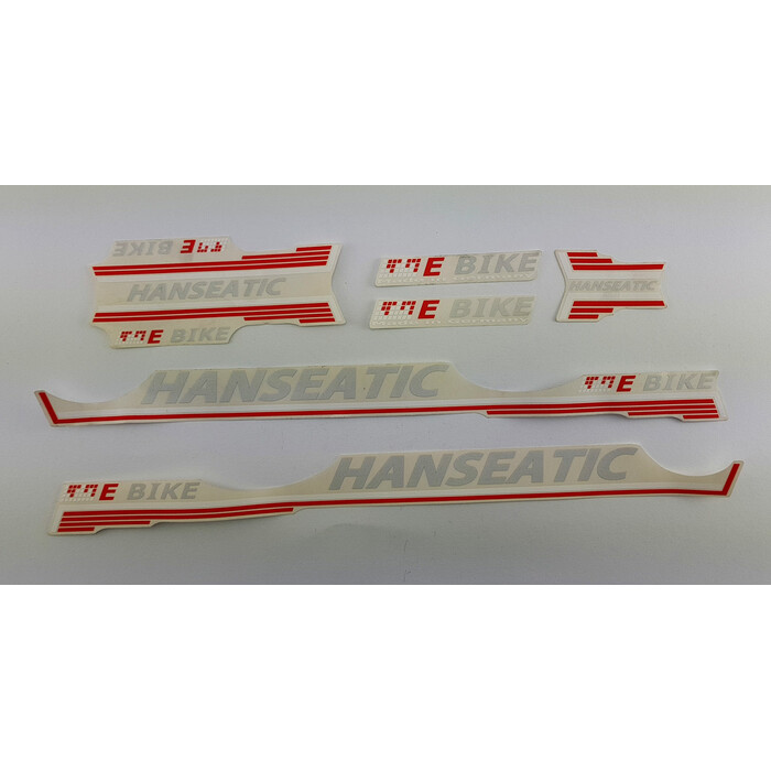 Fahrrad DEKOR Satz Aufkleber Rahmen frame Decal Sticker Hanseatic Sticker