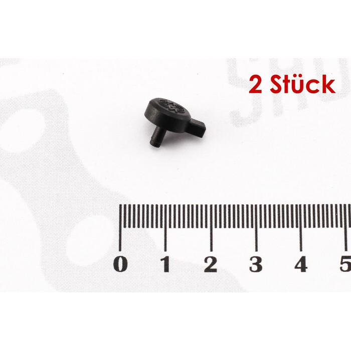 2 Stück Fahrrad SKS Kabel Stecker Kontakt Stopfen Clip Plug In für Schutzbleche