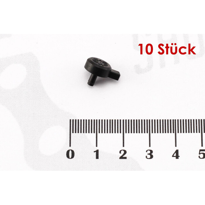 10 Stück Fahrrad SKS Kabel Stecker Kontakt Stopfen Clip Plug In für Schutzbleche