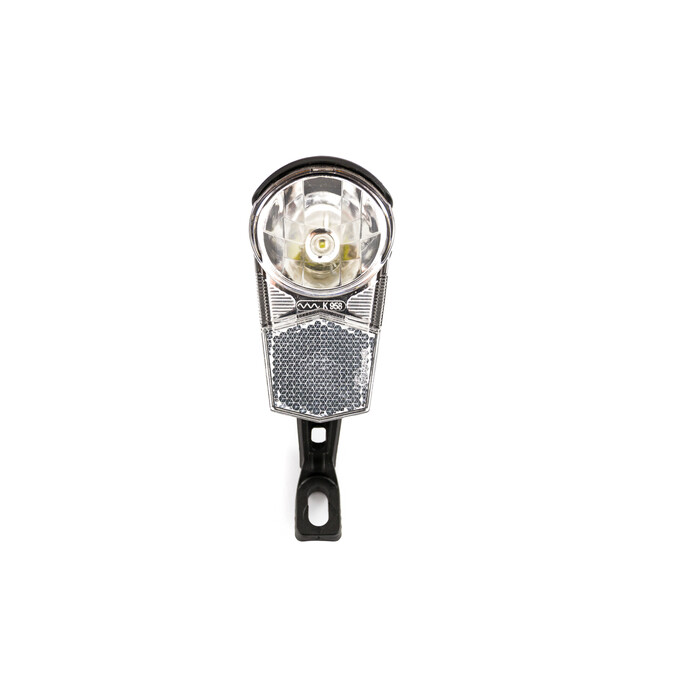 LED Fahrrad Front Scheinwerfer Lampe 15 LUX Nabendynamo Beleuchtung vorne Licht