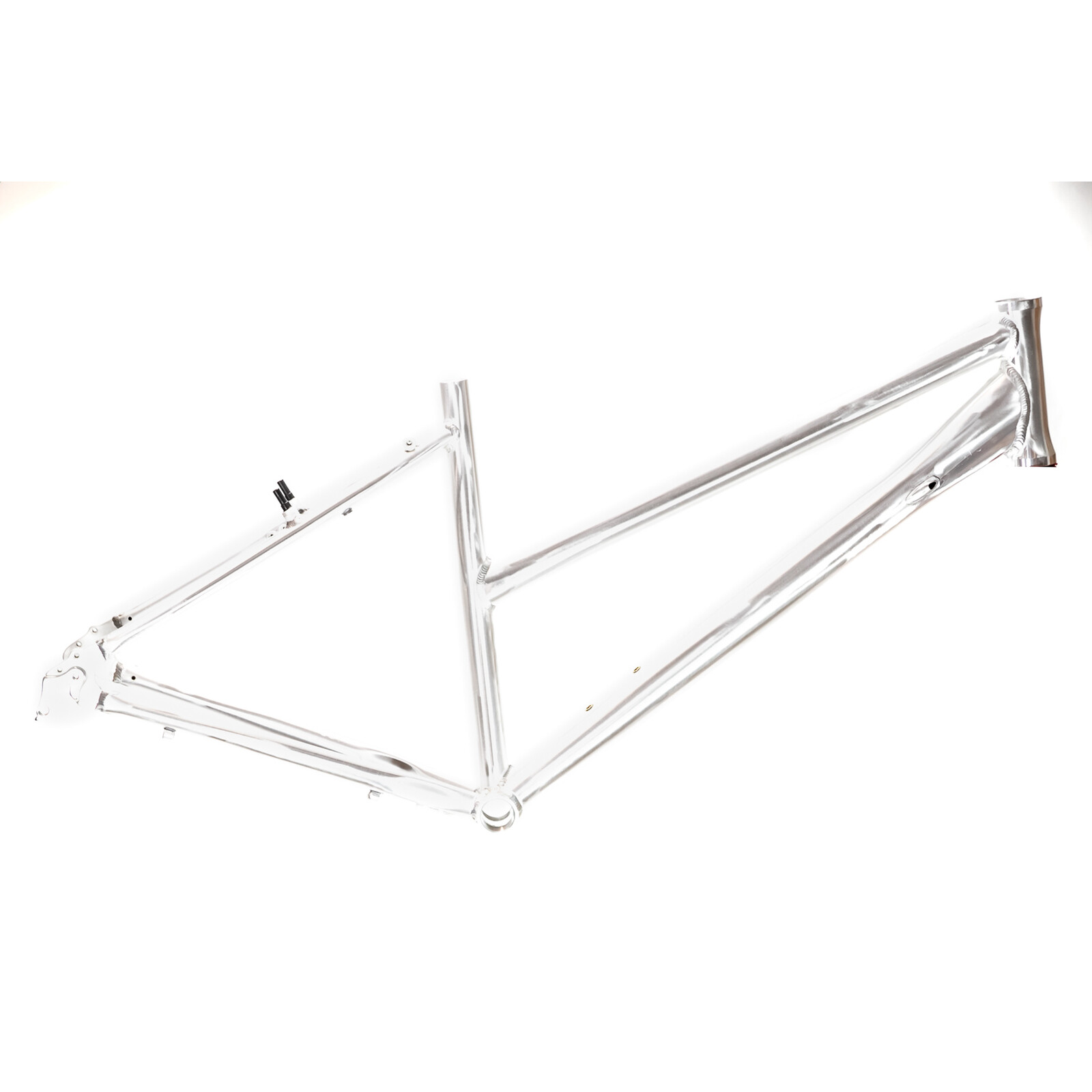 28" Zoll Damen Trekking City Bike Fahrrad Rahmen roh Stahl Trapez frame Rh 42cm 